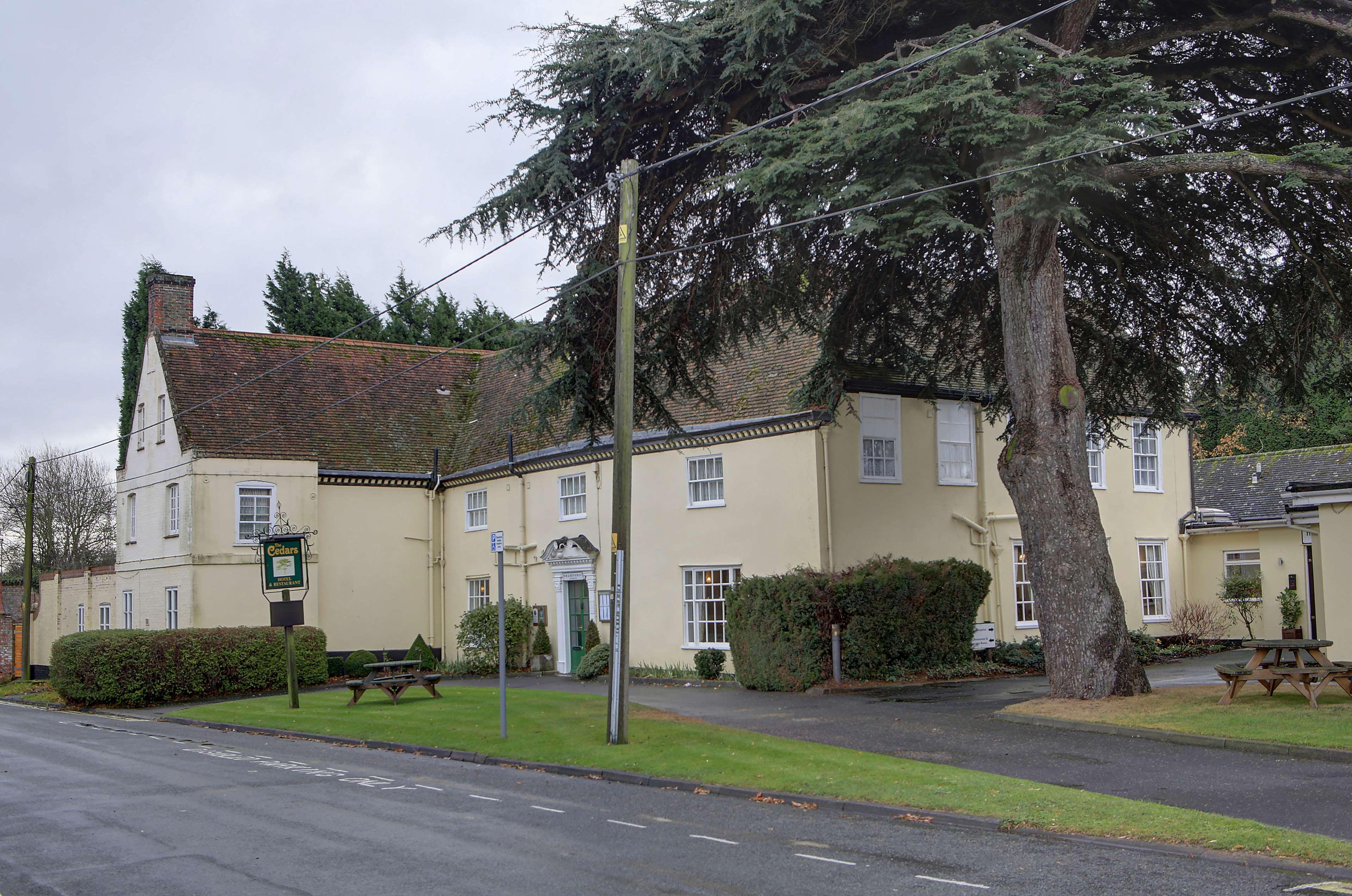 The Cedars Hotel Stowmarket Dış mekan fotoğraf